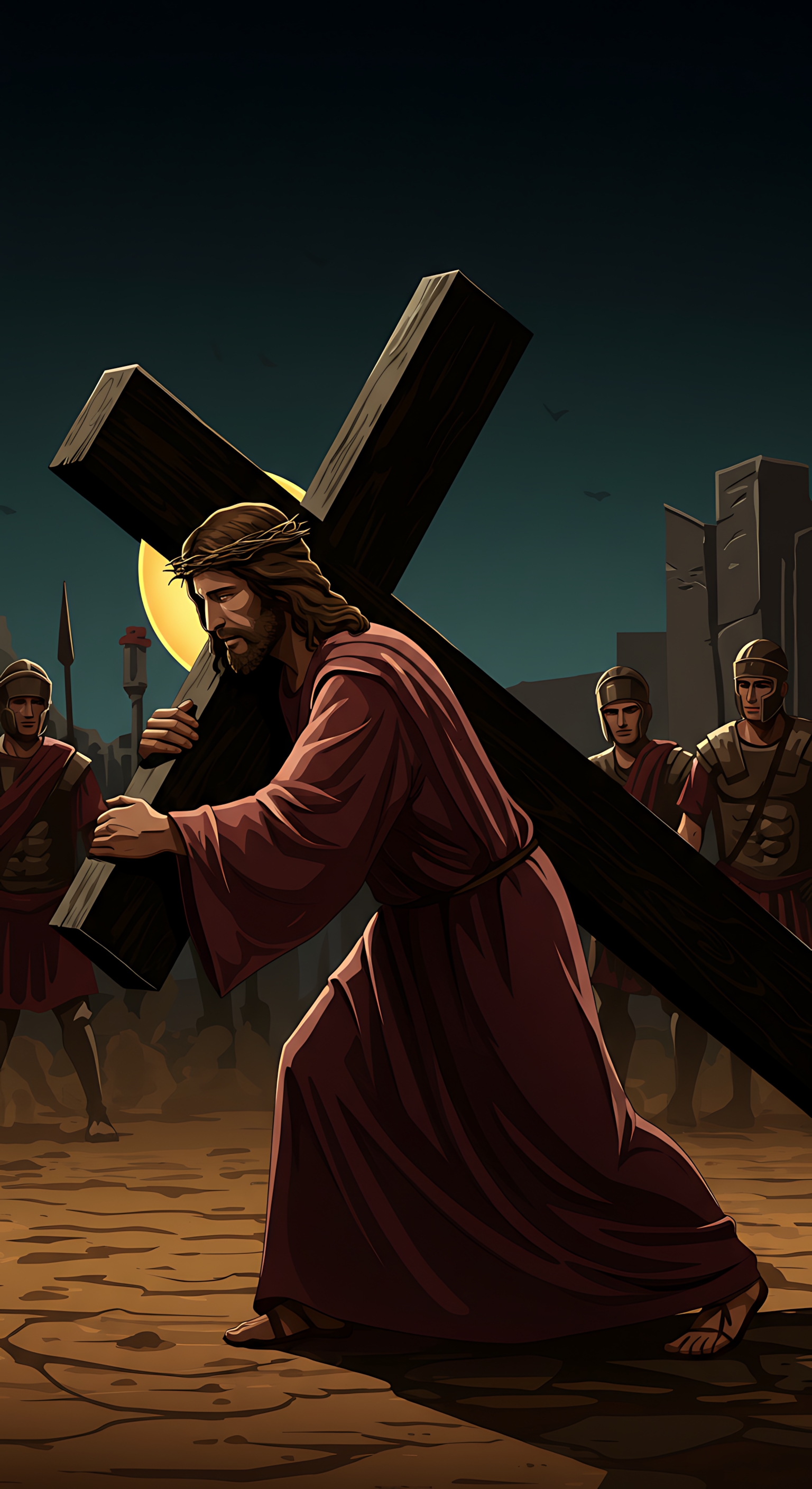 Carrying the Cross for Humanity