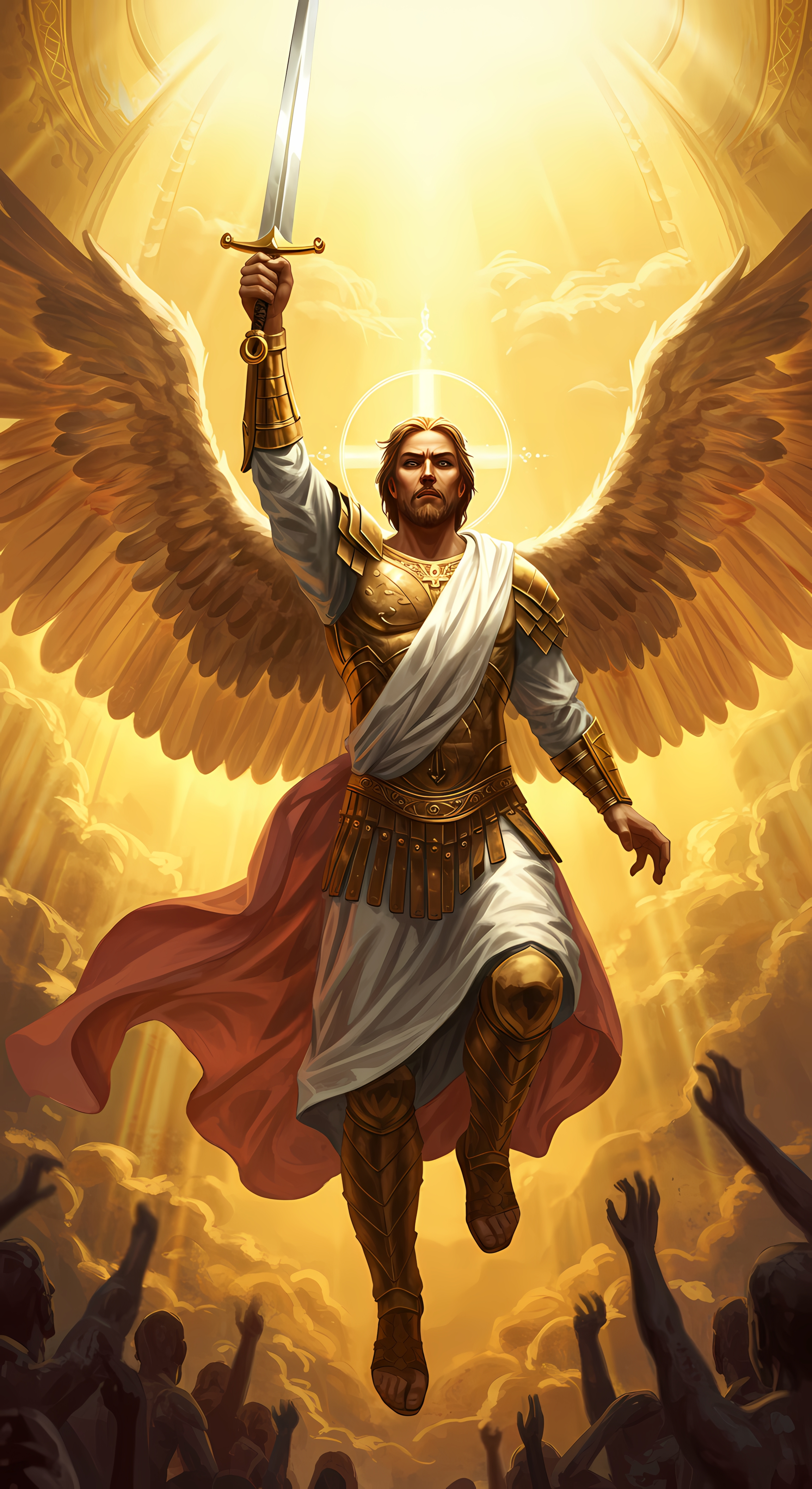 Heavenly Warrior in Radiance