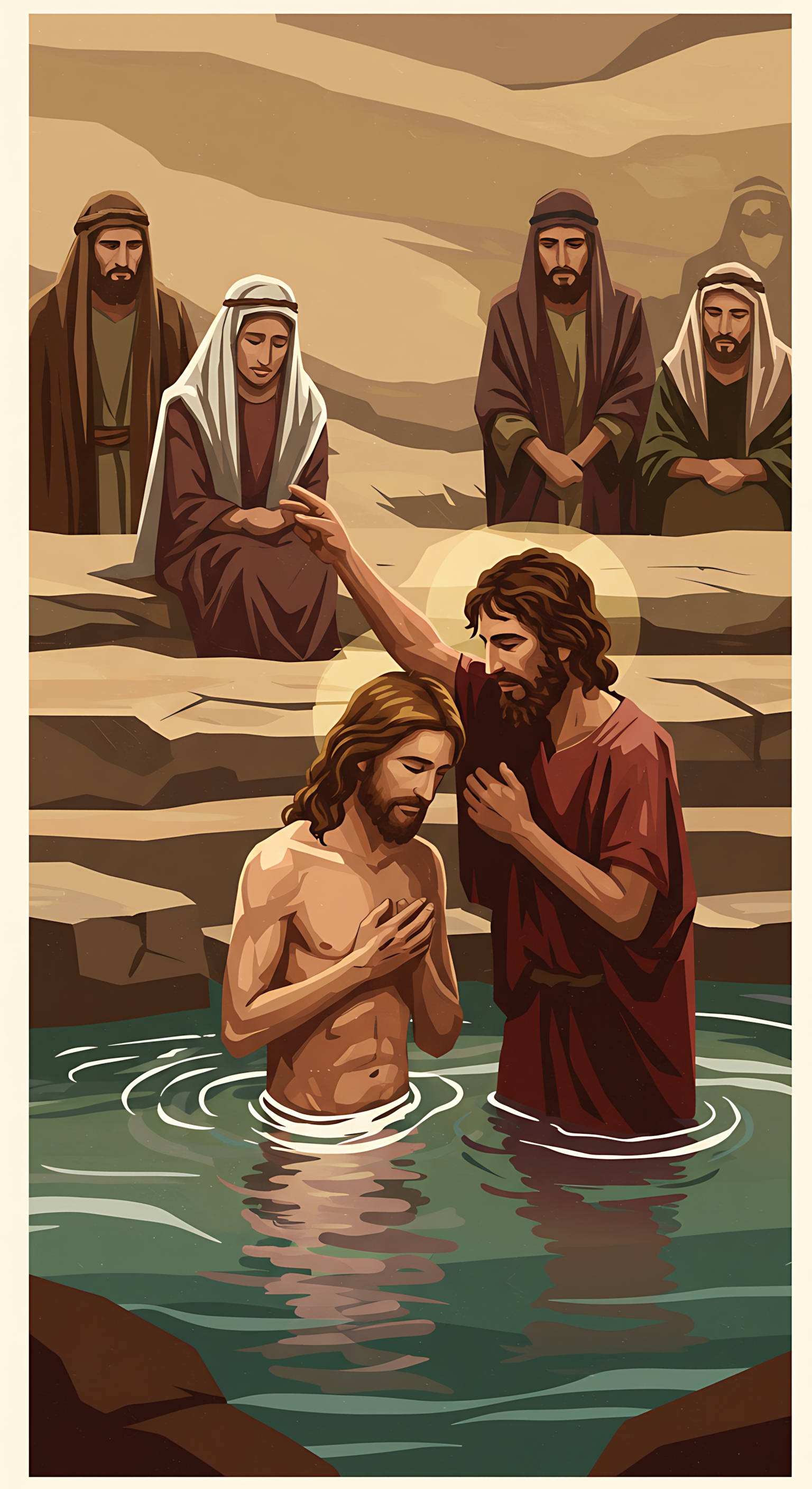 Jesus and John in Harmony