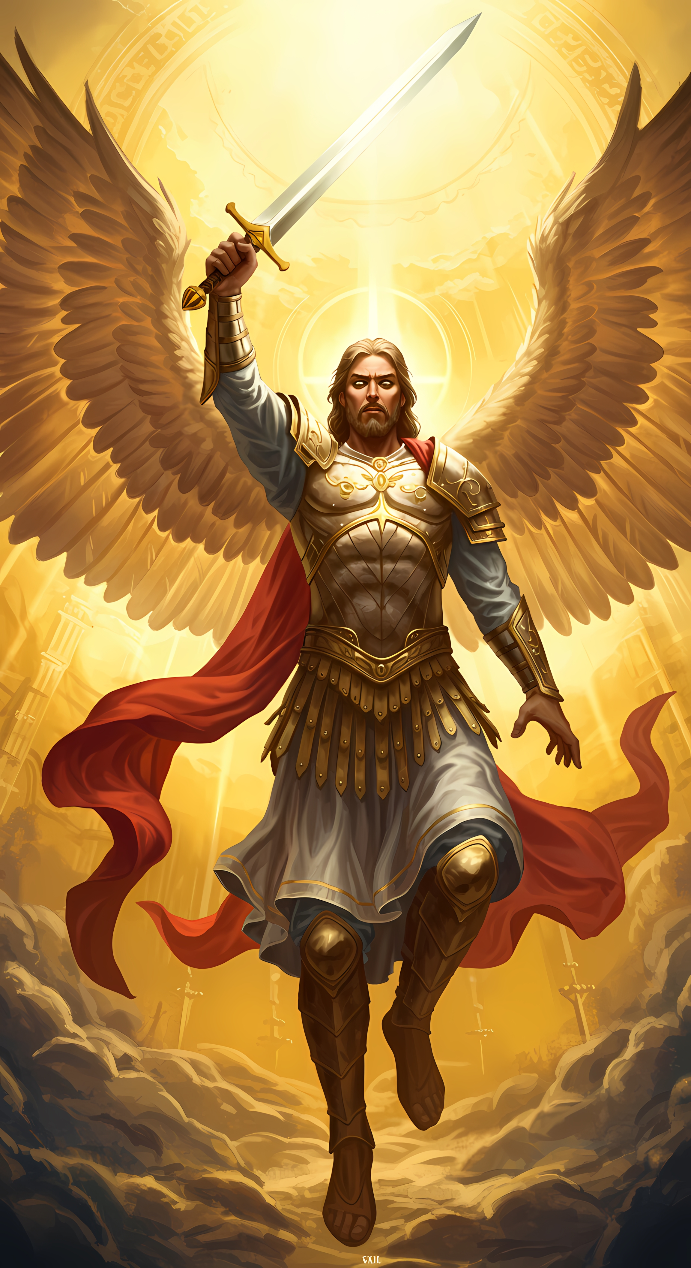 The Angelic Throne Bearer